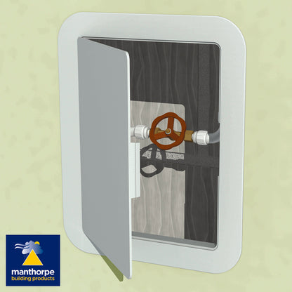 Manthorpe 150X200mm Access Panel White
