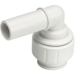 JG Speedfit Stem Elbow - White