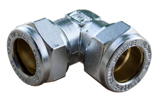 Oracstar Compression Elbow 15mm x 15mm Chrome