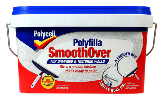 Polycell Smoothover Damaged Wall 2.5L Textured