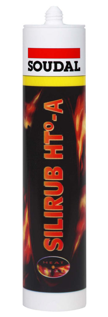 Soudal Silirub Ht-A Black 310ml cartridge