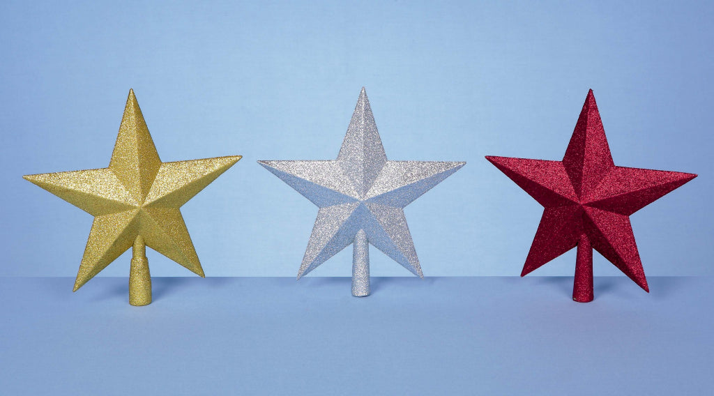 Premier Glitter Tree Top Star 25cm