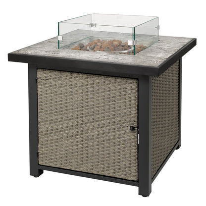Tepro 76cm Gas Fire Pit Table