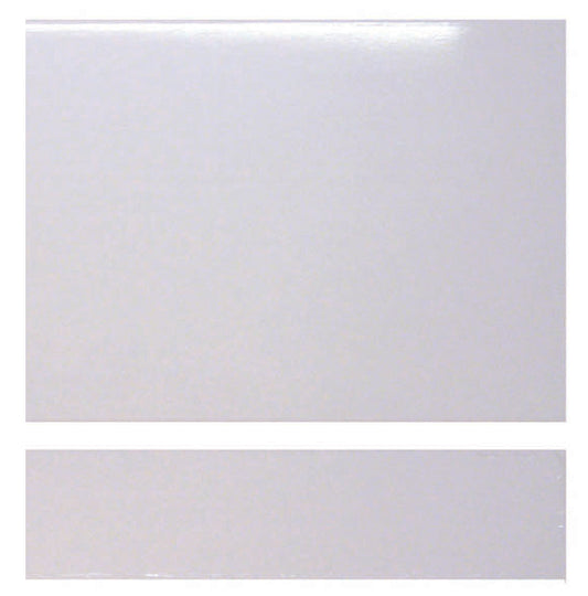 Trojan L & P End Panel White 700mm