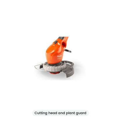 Flymo Contour 500e Electric Grass Trimmer - Cutting head and plant guard