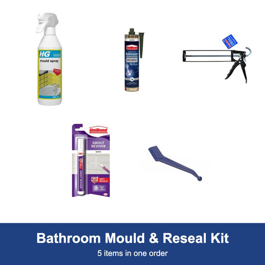 Bathroom Mould & Reseal Kit contents