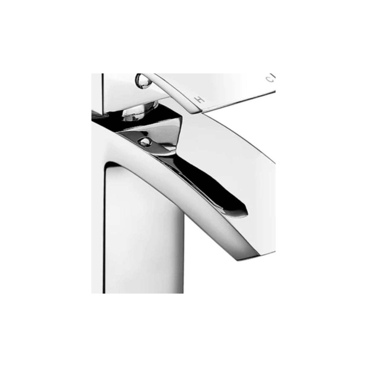 SP Aero Cloakroom Basin Mixer Tap - close-up