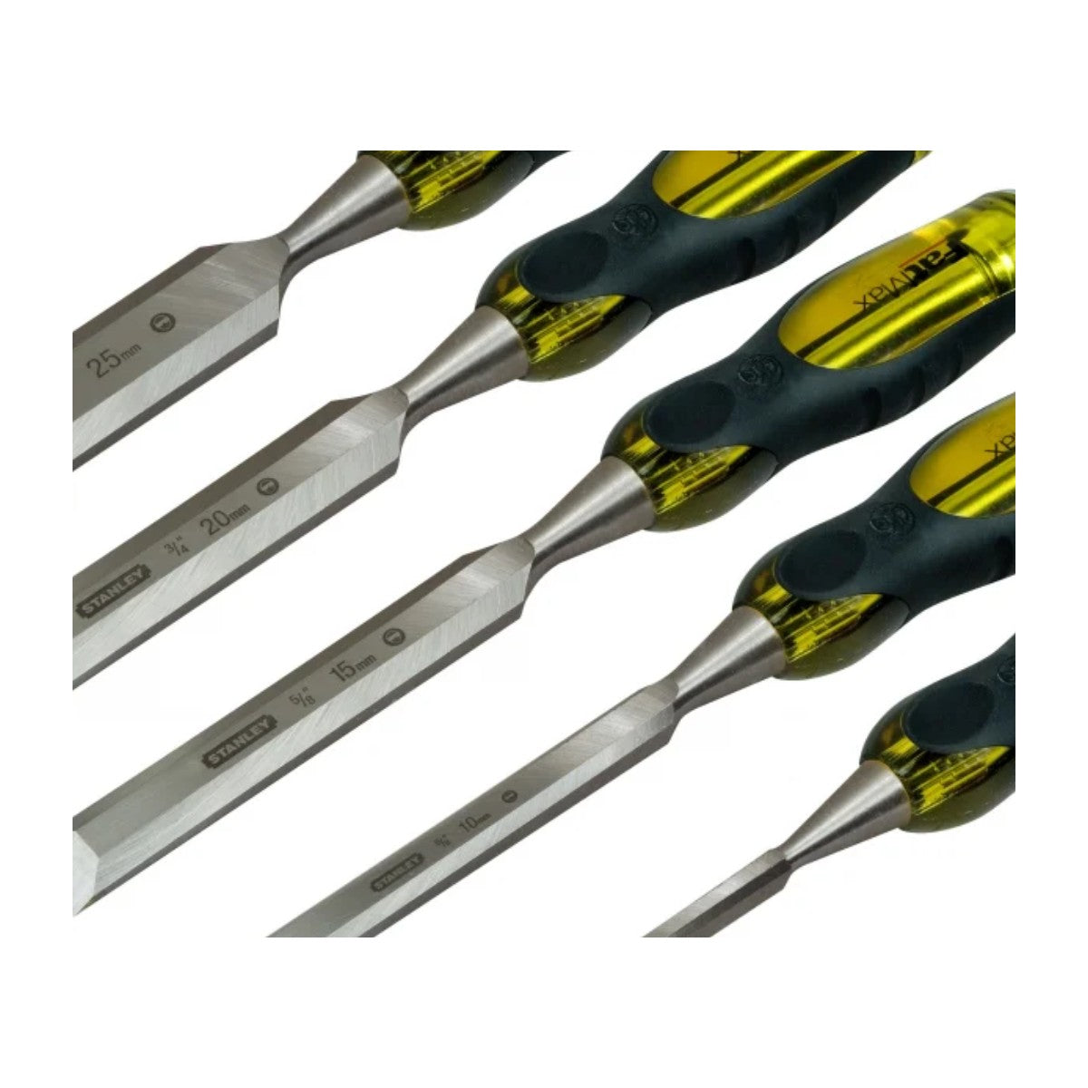 Stanley Chisel Set 5 Piece - close-up