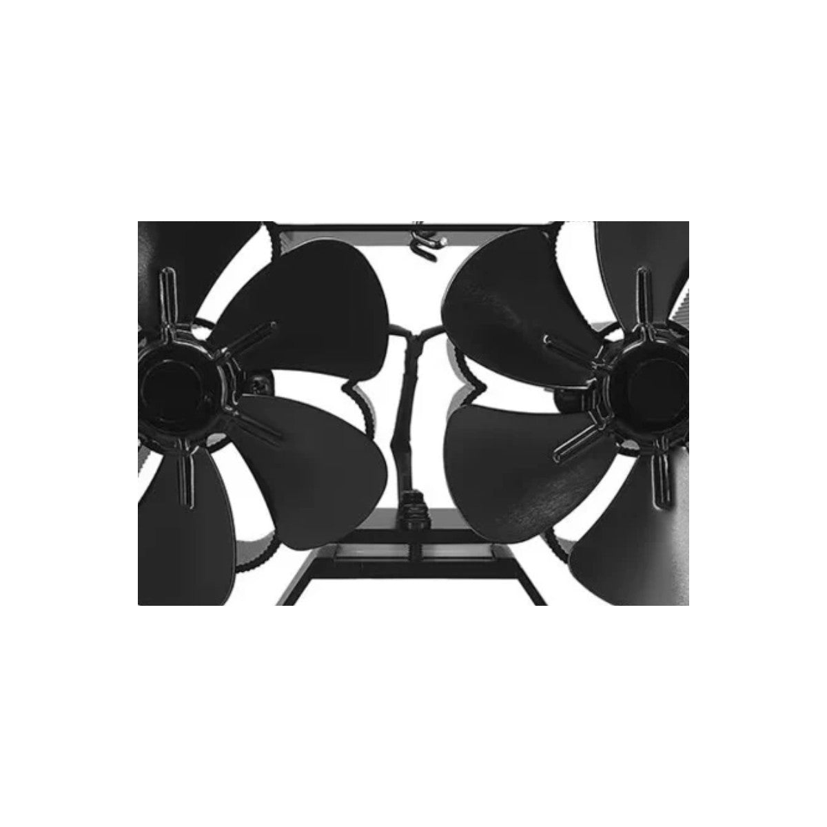 Hearth & Home Twin Motor Double Stove Fan - close-up