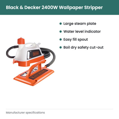 Black & Decker 2400W Wallpaper Stripper - key features