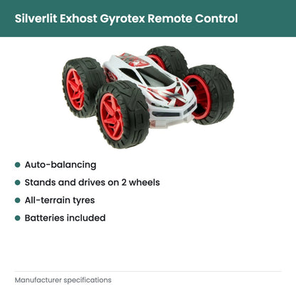 Silverlit Exhost Gyrotex Remote Control - key features