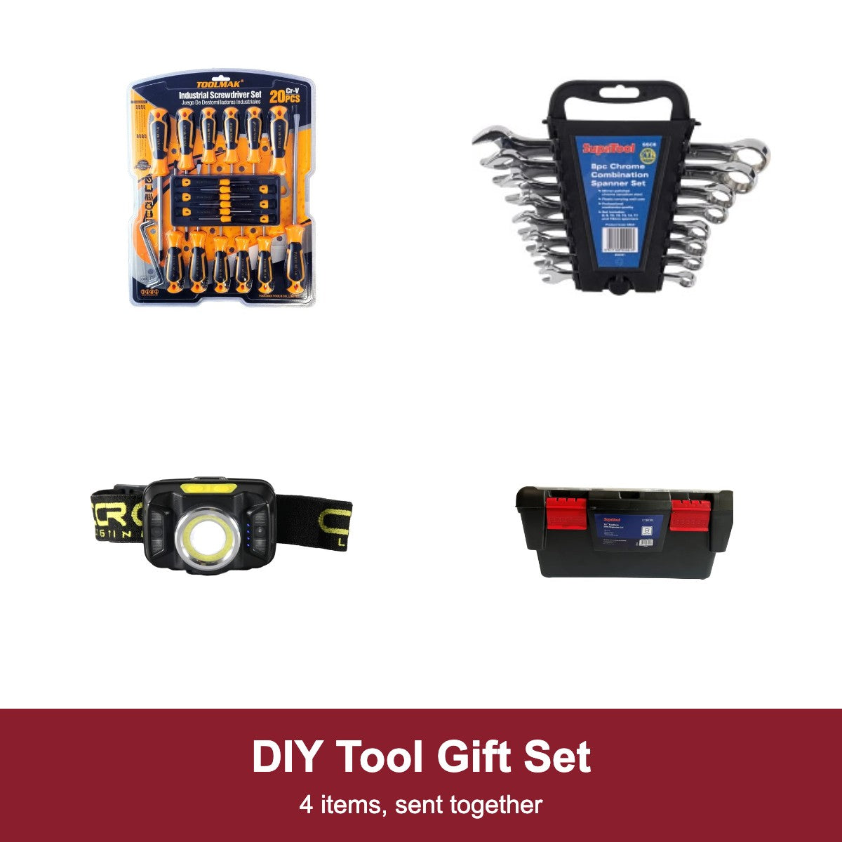 DIY Tool Gift Set contents