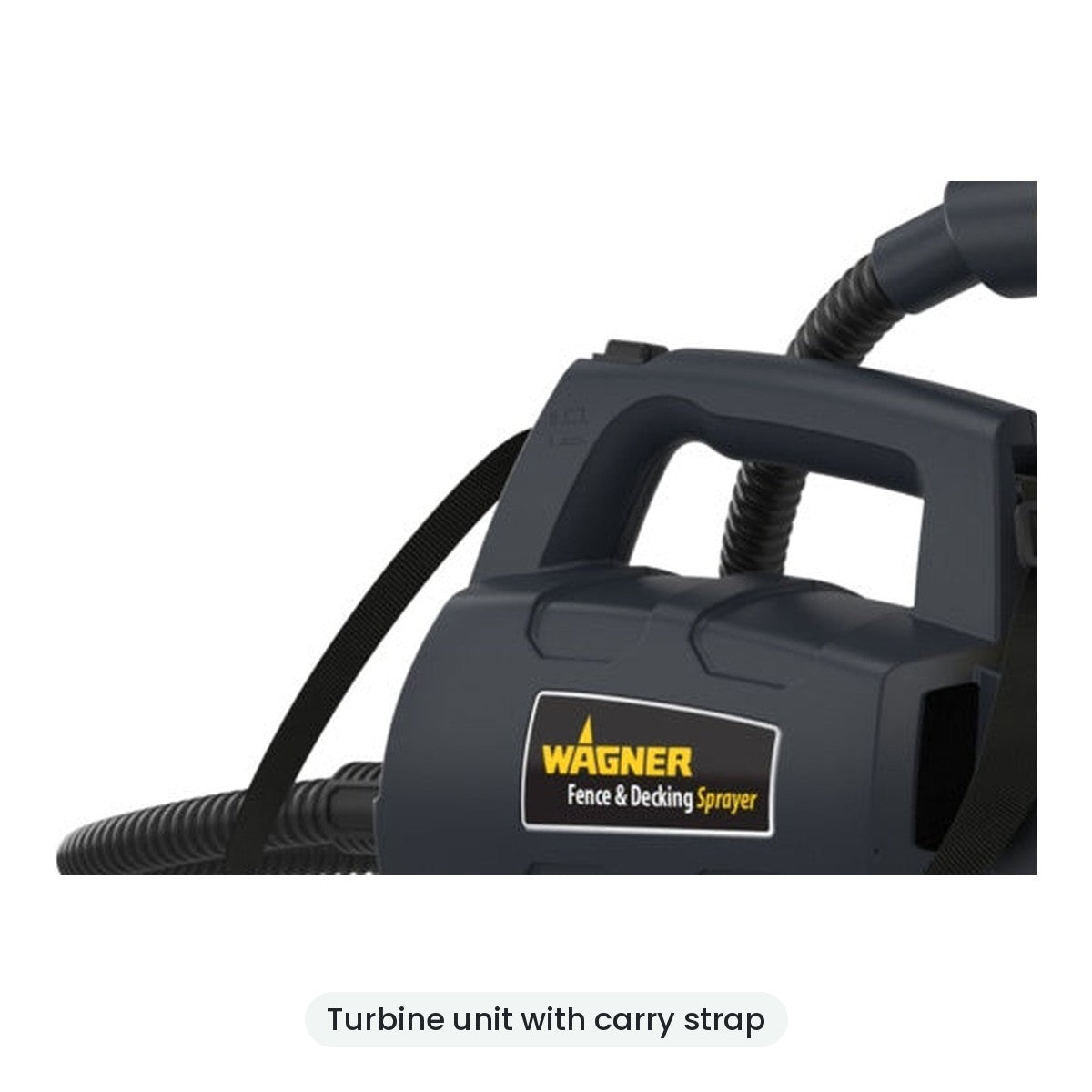 Wagner Fence And Decking Sprayer - Turbine unit with carry strap